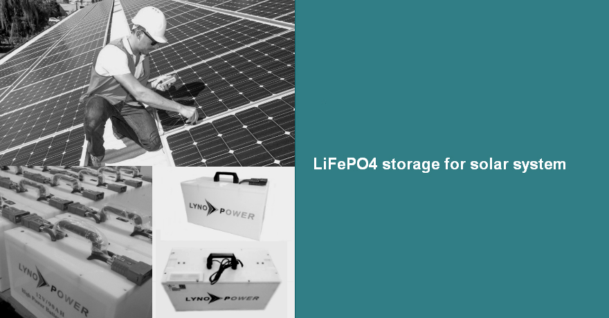 LiFePO4 Storage system for Solar/smart grid or industrial UPS